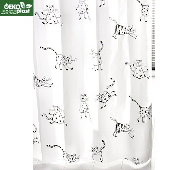 Cat Shower Curtains