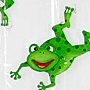 frog curtains
